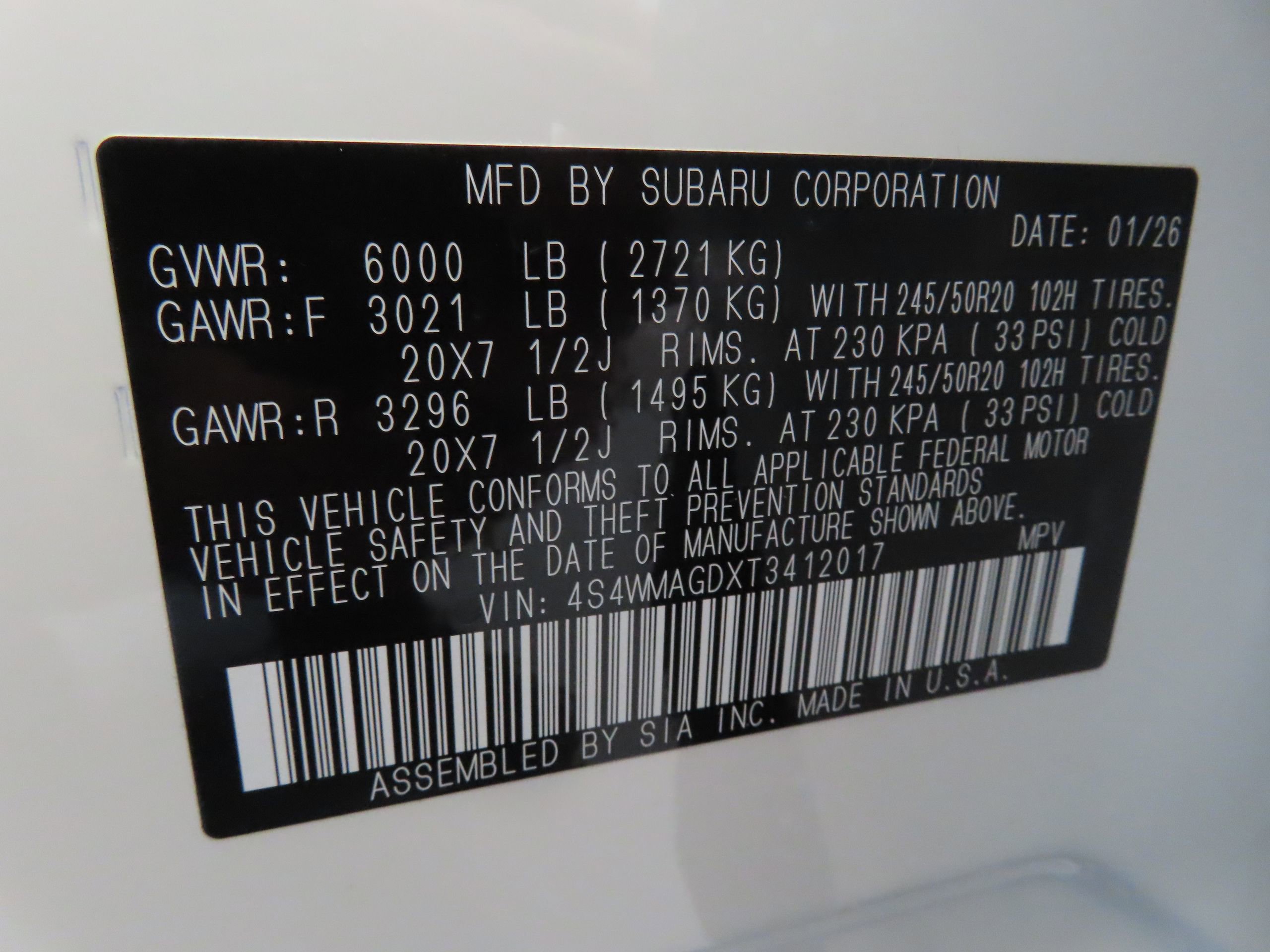 New 2026 Subaru Ascent Limited image 31