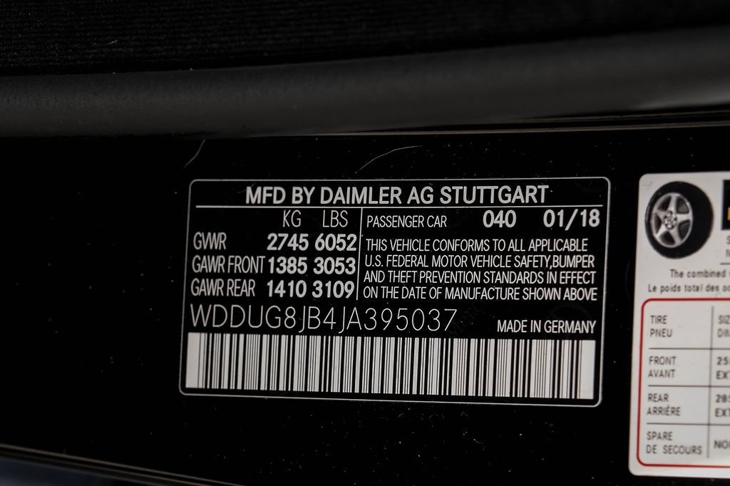 Used 2018 Mercedes-Benz S 63 AMG S 4MATIC Sedan image 89