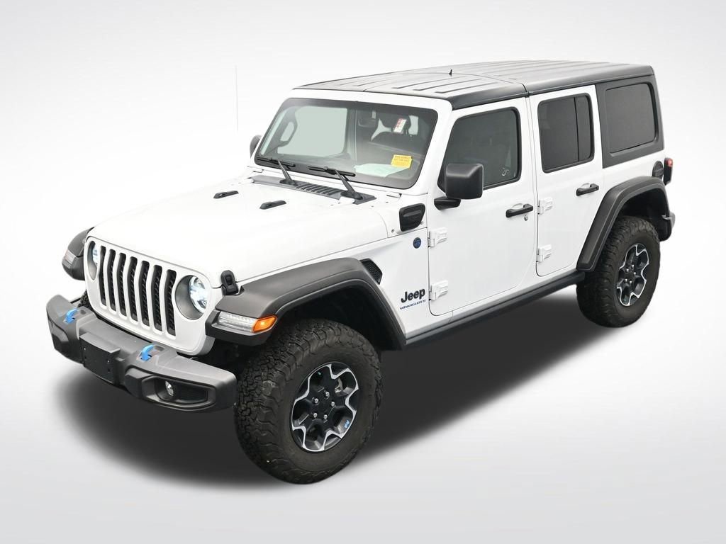 Used 2023 Jeep Wrangler Unlimited Rubicon 4xe w/ Cold Weather Group image 19
