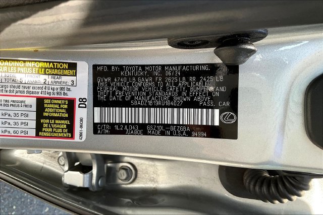 Certified 2024 Lexus ES 350 w/ Premium Package FWD image 4