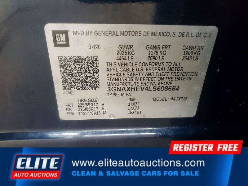 Used 2020 Chevrolet Equinox LS w/ LS Convenience Package image 25