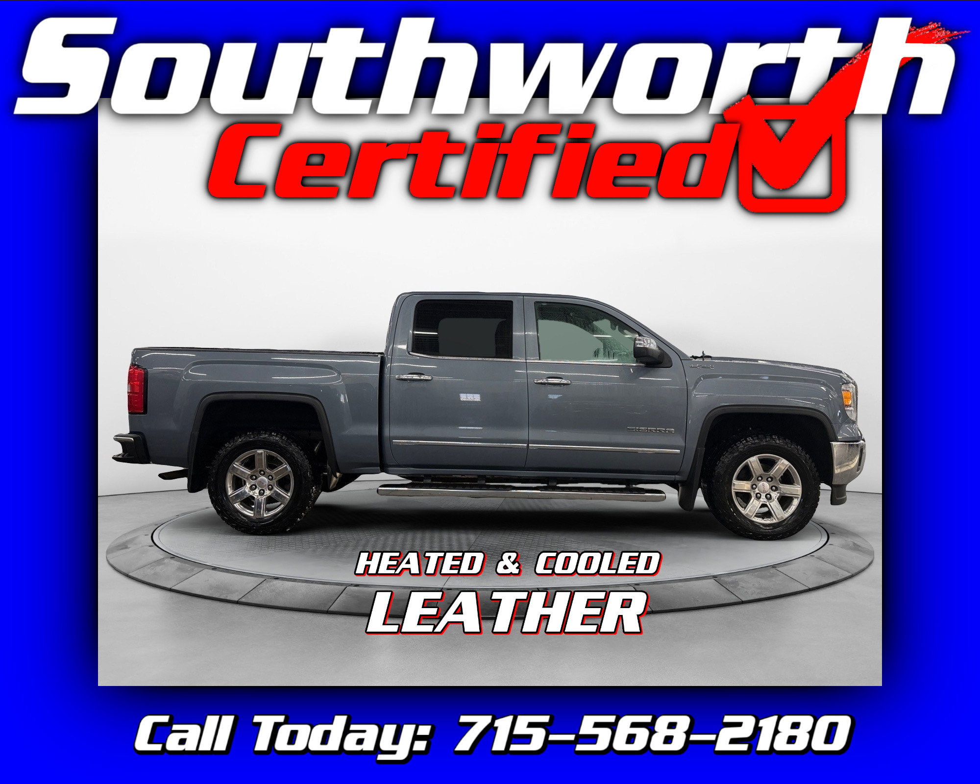 Used 2015 GMC Sierra 1500 SLT w/ SLT Preferred Package image 1