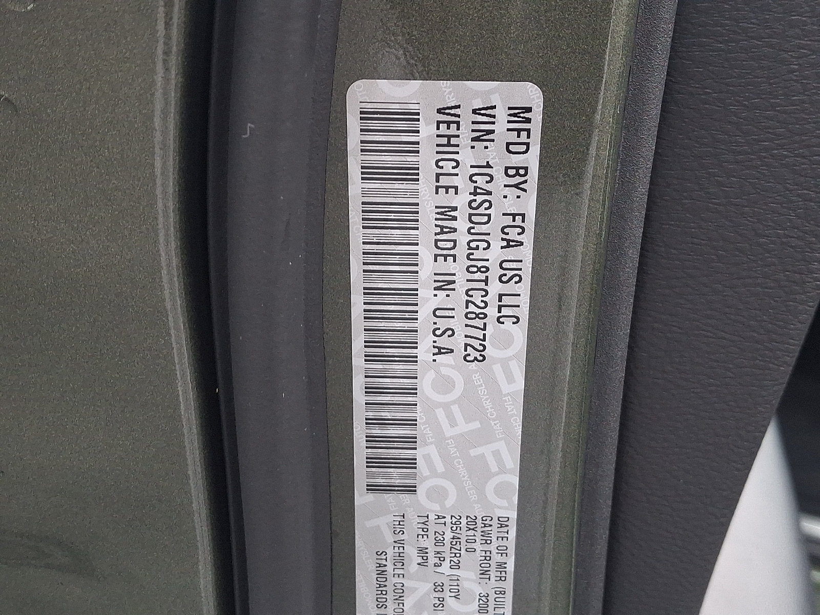 New 2026 Dodge Durango R/T w/ Trailer Tow Group IV AWD/4WD image 21