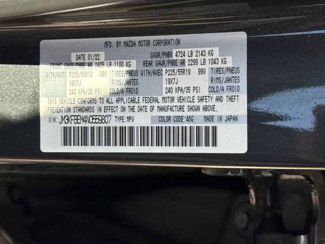 Certified 2022 MAZDA CX-5 AWD 2.5 S w/ Premium Plus Pkg image 20