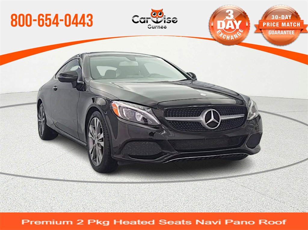 Used 2017 Mercedes-Benz C 300 4MATIC Coupe w/ Premium 2 Package image 1