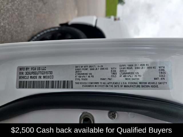 New 2026 RAM 2500 Big Horn AWD/4WD image 30
