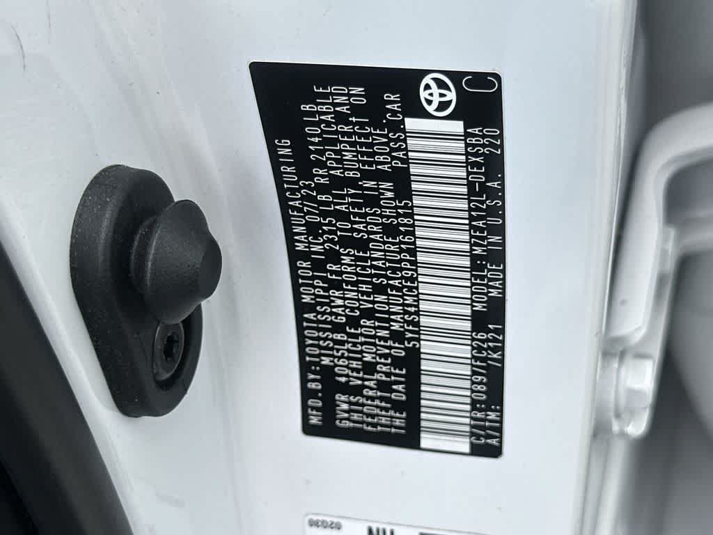 Used 2023 Toyota Corolla SE FWD image 29