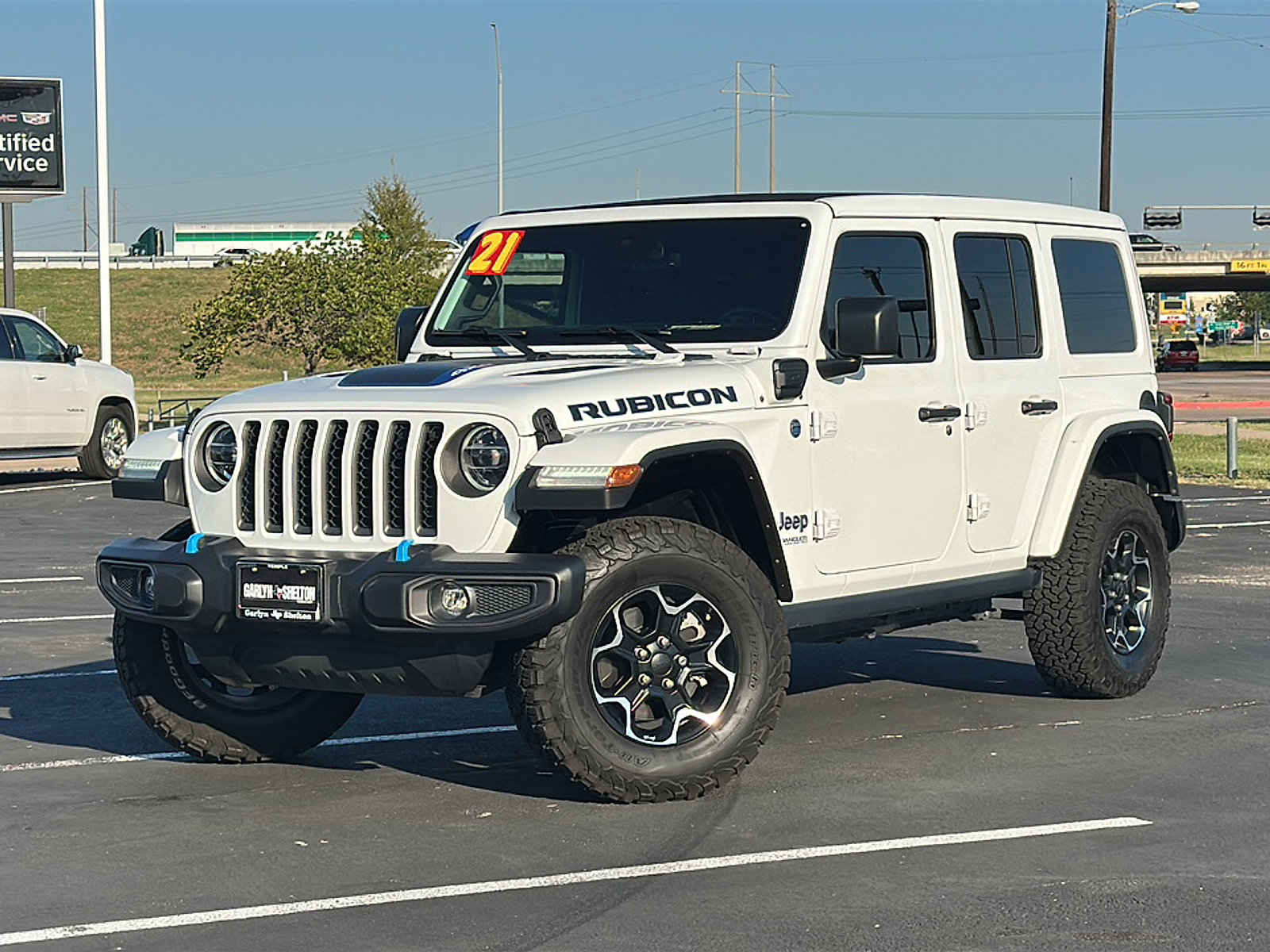 Used 2021 Jeep Wrangler Unlimited Rubicon 4xe w/ Safety Group image 2