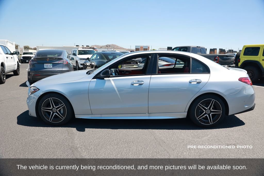 Used 2023 Mercedes-Benz C 300 Sedan w/ AMG Line w/ Night Package image 2