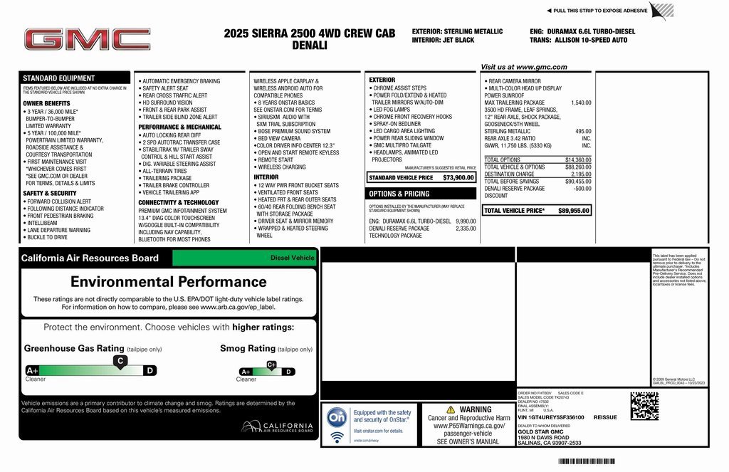 New 2025 GMC Sierra 2500 Denali w/ Denali Reserve Package image 4