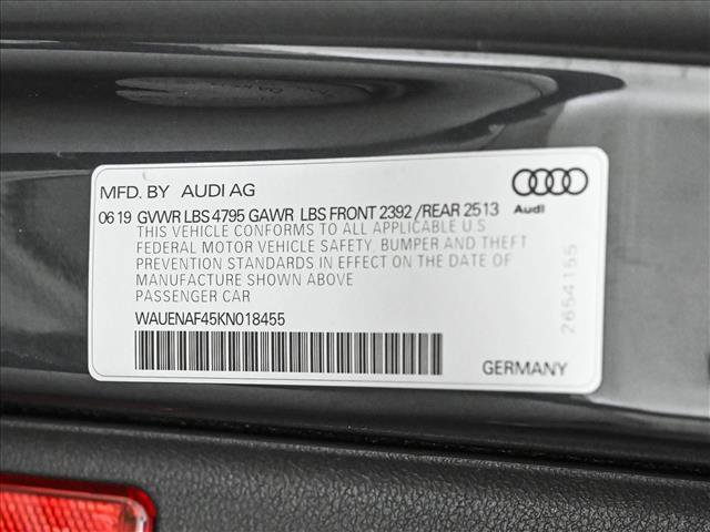 Used 2019 Audi A4 2.0T Premium Plus w/ Premium Plus Package image 25