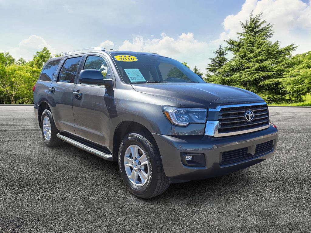 Used 2018 Toyota Sequoia SR5 w/ Carpet Mat Package