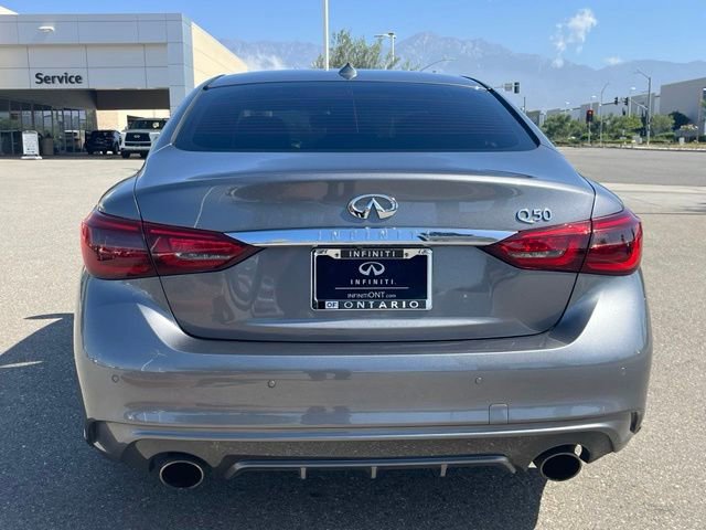Certified 2021 INFINITI Q50 Sensory w/ Cargo Package RWD image 6