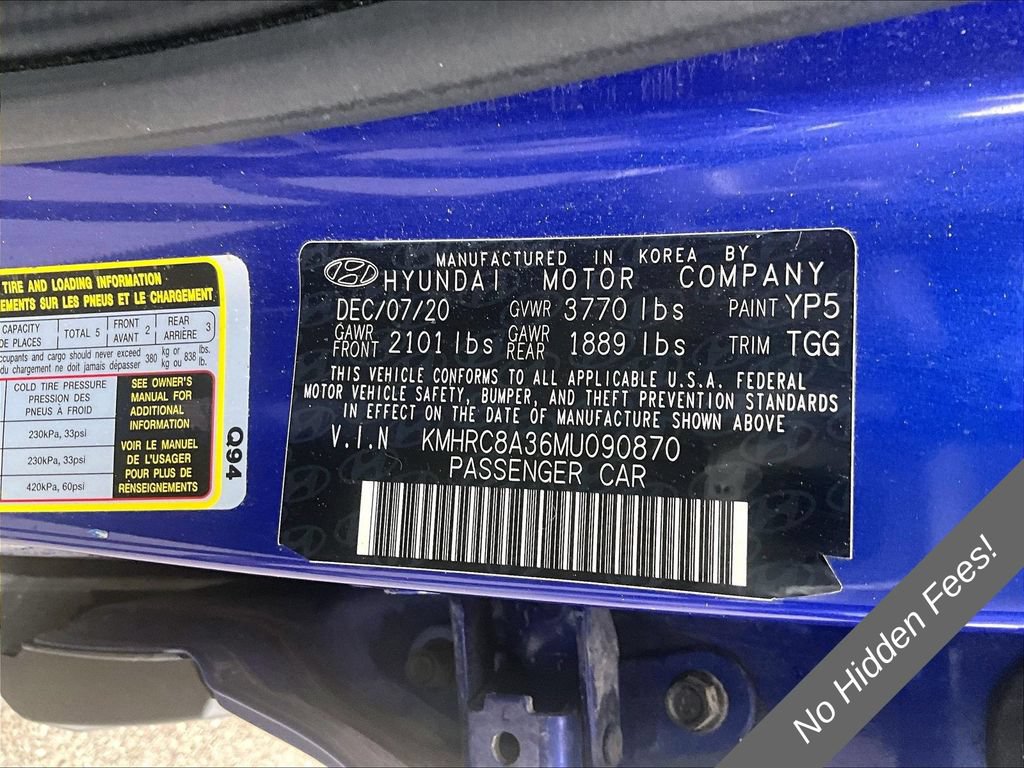 Used 2021 Hyundai Venue SEL FWD image 28