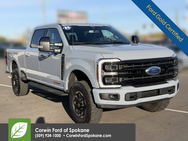 Certified 2025 Ford F350 Platinum w/ Tremor Off-Road Package AWD/4WD 360° Tour
