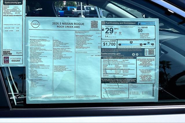 New 2026 Nissan Rogue SV image 13