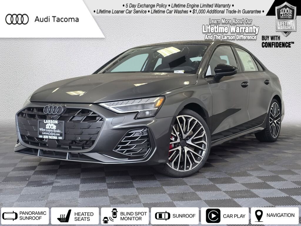 New 2026 Audi S3 Premium AWD/4WD image 1