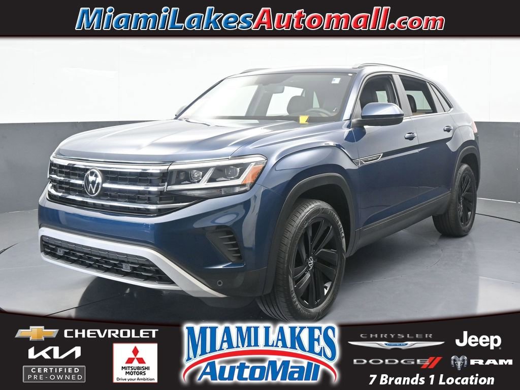 Used 2022 Volkswagen Atlas Cross Sport SE w/ Panoramic Sunroof Package