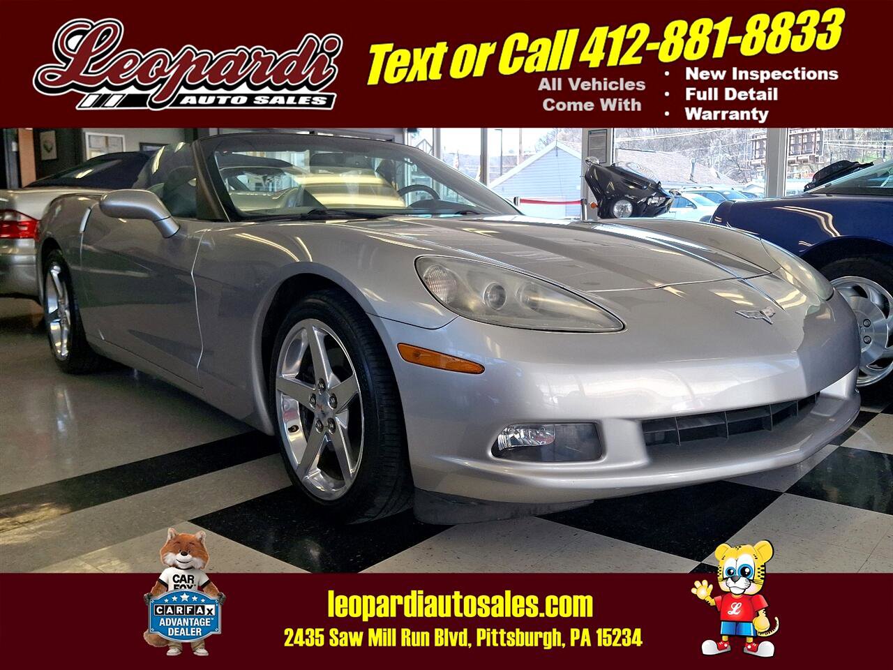 Used 2005 Chevrolet Corvette Convertible w/ Preferred Equipment Group