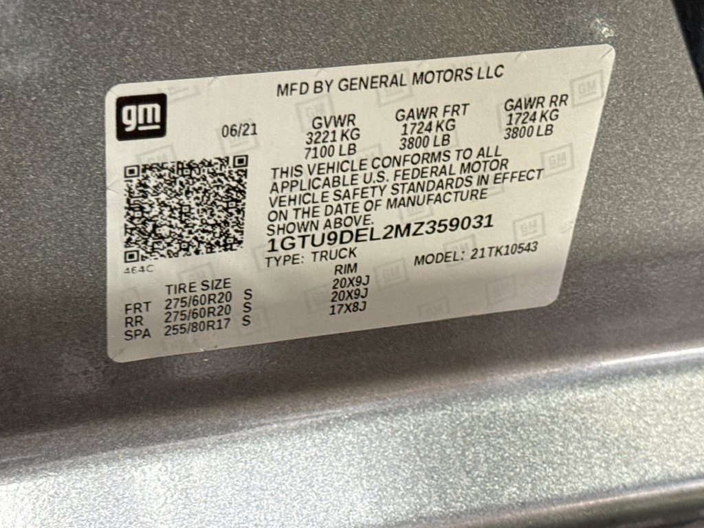 Used 2021 GMC Sierra 1500 SLT w/ SLT Convenience Package AWD/4WD image 34