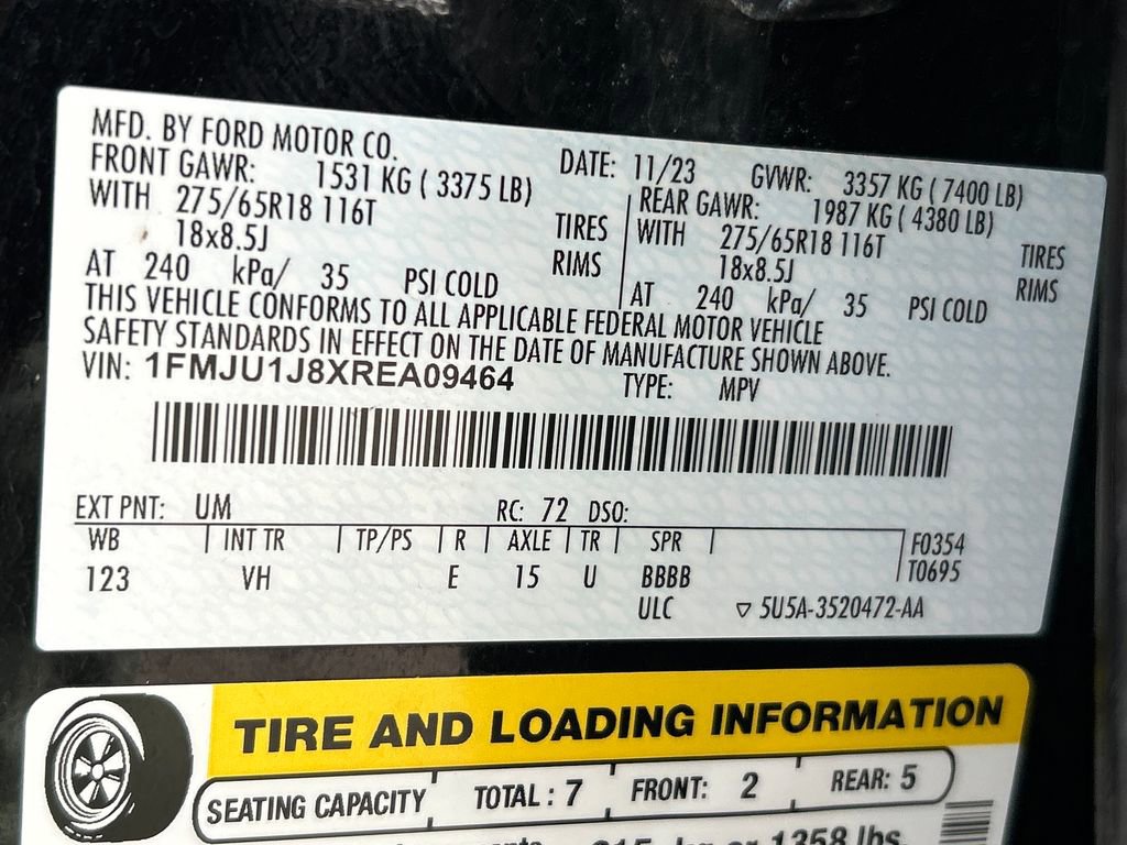 Used 2024 Ford Expedition XLT AWD/4WD image 47