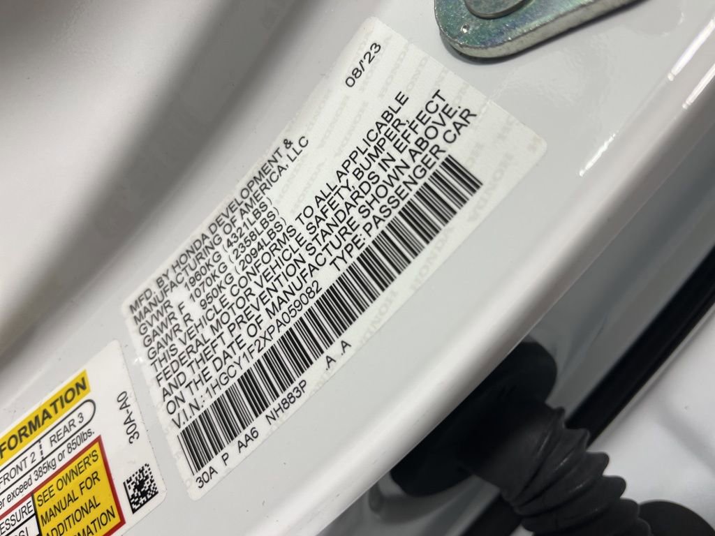 Certified 2023 Honda Accord LX image 33