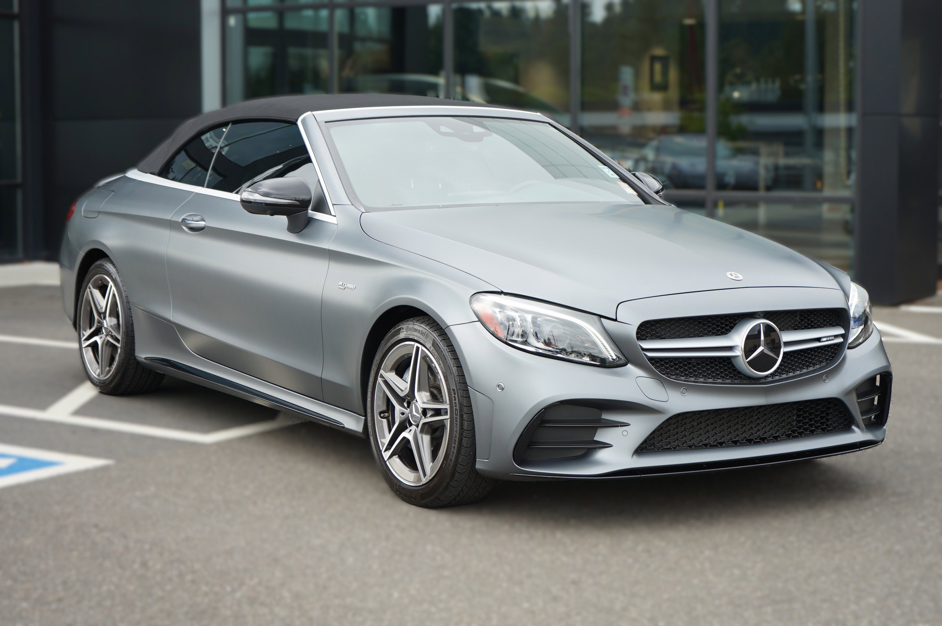 Used 2021 Mercedes-Benz C 43 AMG 4MATIC Cabriolet w/ Driver Assistance Package image 1