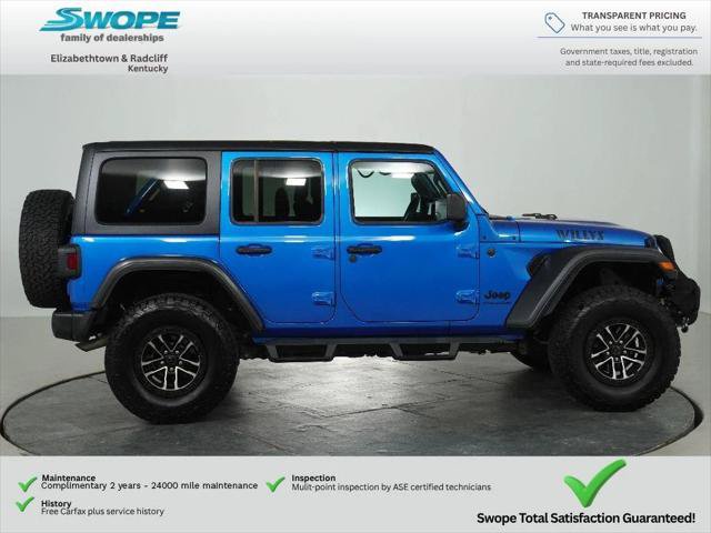 Certified 2025 Jeep Wrangler Unlimited Sport AWD/4WD image 2
