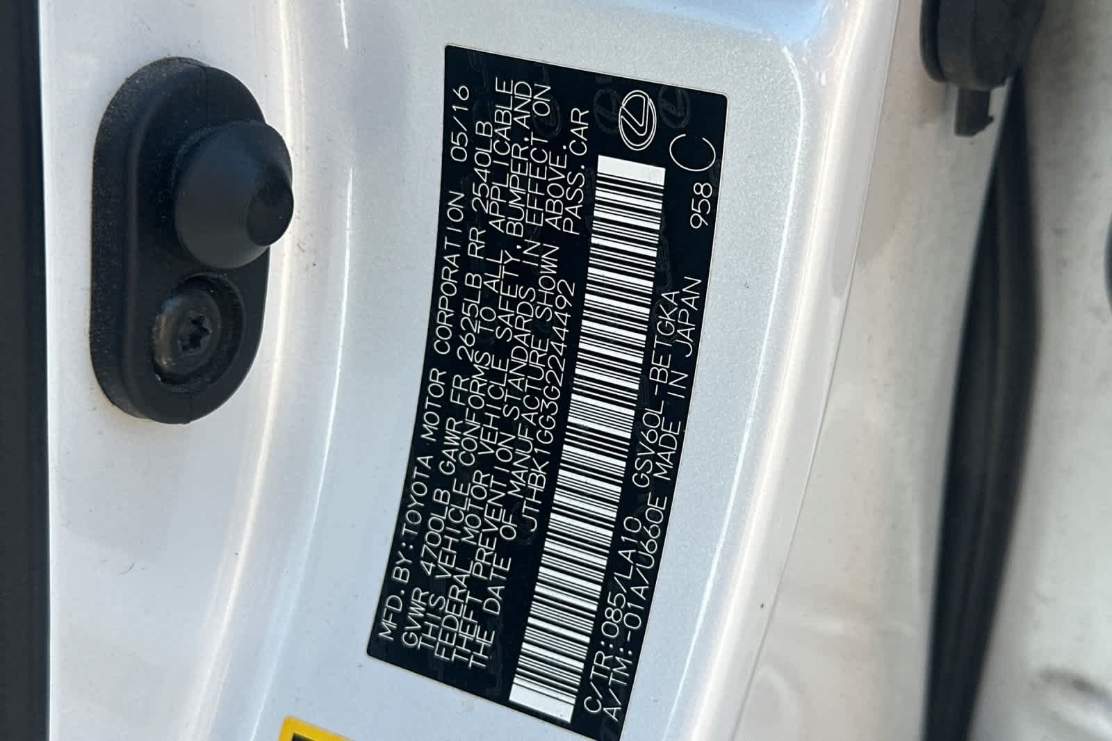 Used 2016 Lexus ES 350 FWD image 28