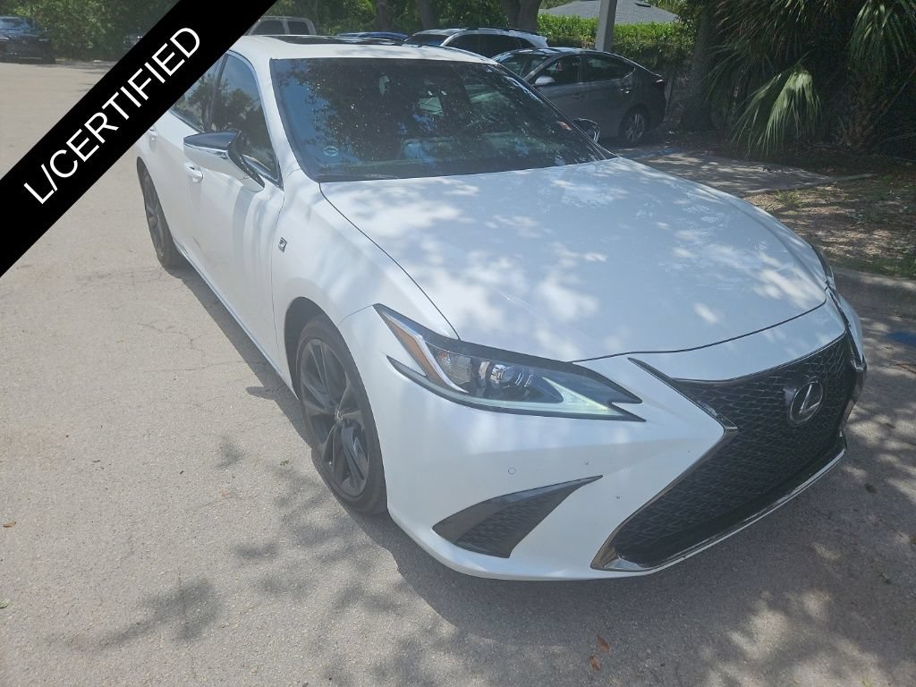 Certified 2023 Lexus ES 350 F Sport w/ Accessory Package (Z2) FWD image 3