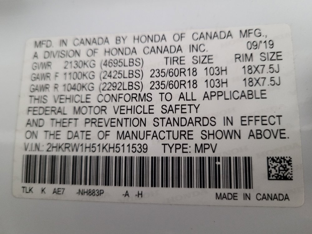 Used 2019 Honda CR-V EX image 33
