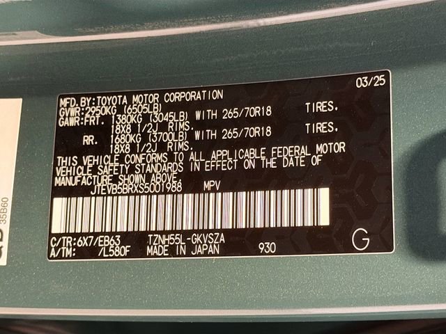 Certified 2025 Toyota 4Runner Trailhunter AWD/4WD image 28