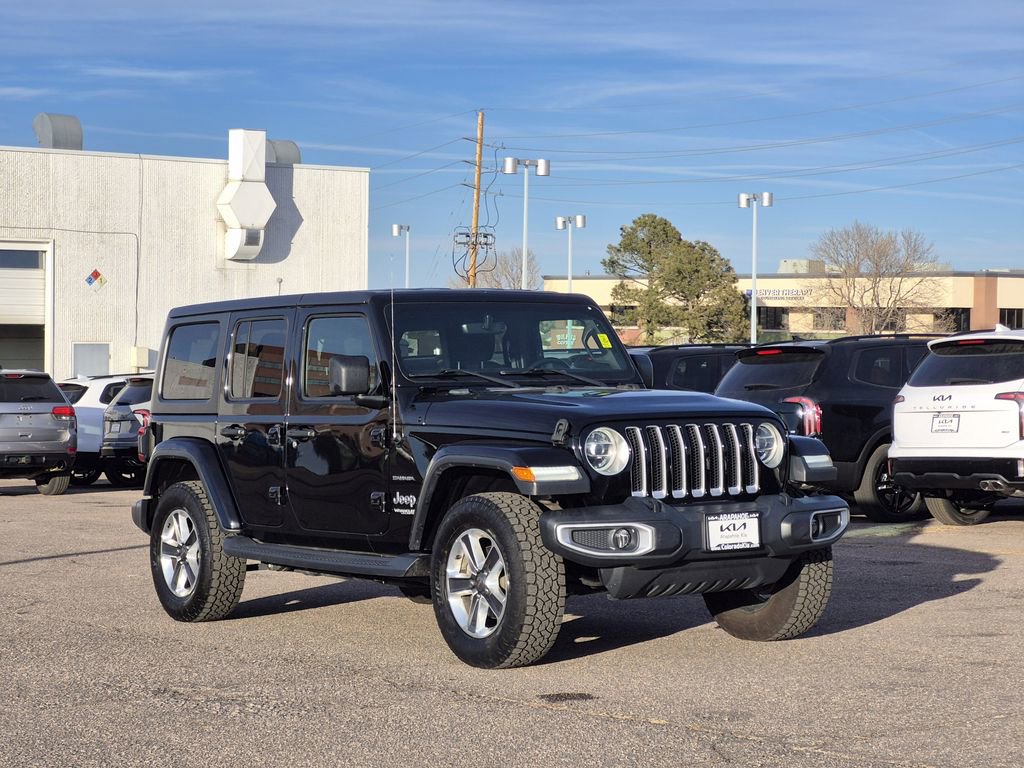 Used 2018 Jeep Wrangler Unlimited Sahara image 2