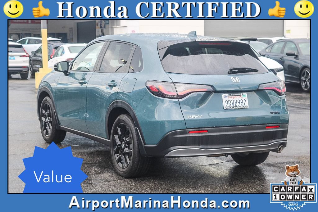 Certified 2025 Honda HR-V Sport image 6