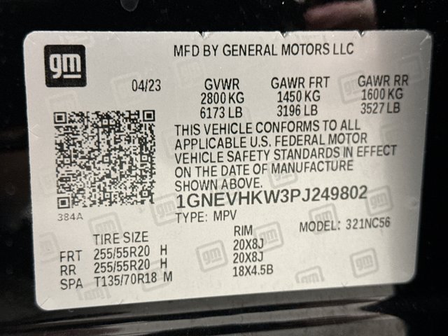 Used 2023 Chevrolet Traverse LT w/ LT Premium Package AWD/4WD image 27