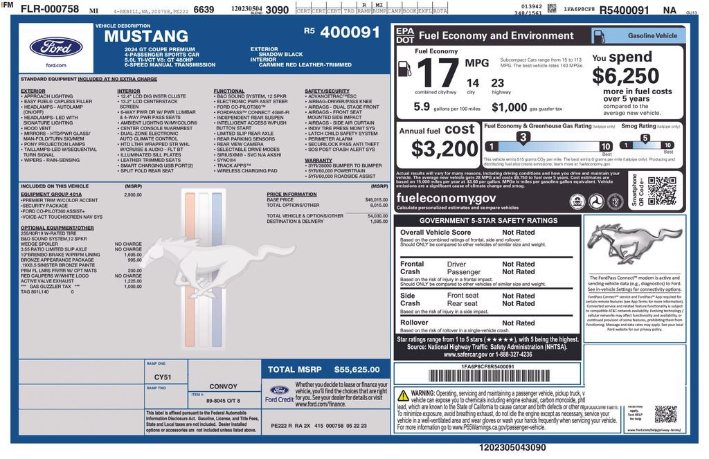 Used 2024 Ford Mustang GT Premium RWD image 6
