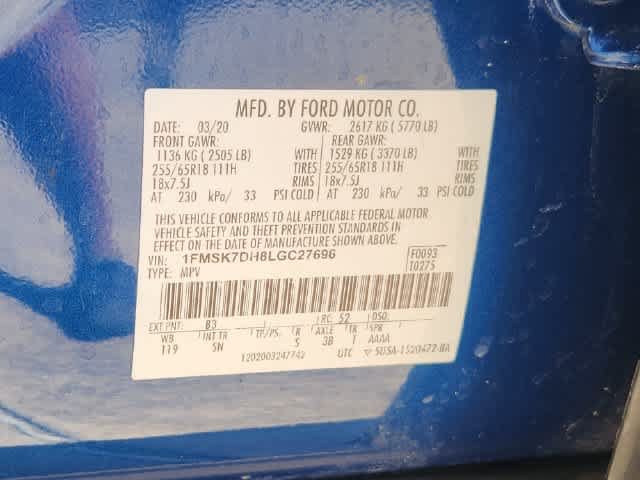 Used 2020 Ford Explorer XLT w/ Equipment Group 202A RWD image 21