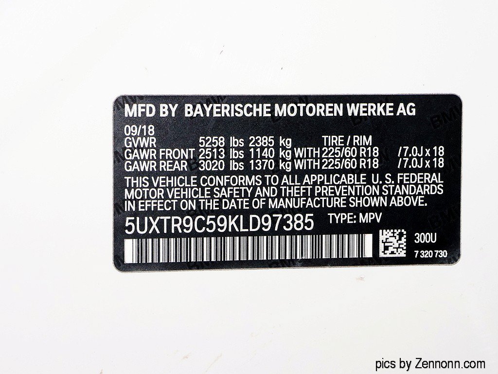 Used 2019 BMW X3 xDrive30i w/ Convenience Package AWD/4WD image 39