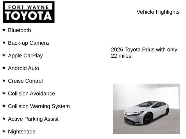 New 2026 Toyota Prius Plug-In Hybrid FWD image 7