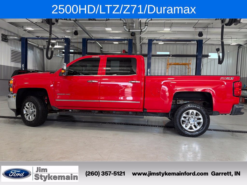 Used 2017 Chevrolet Silverado 2500 LTZ w/ Duramax Plus Package AWD/4WD image 4