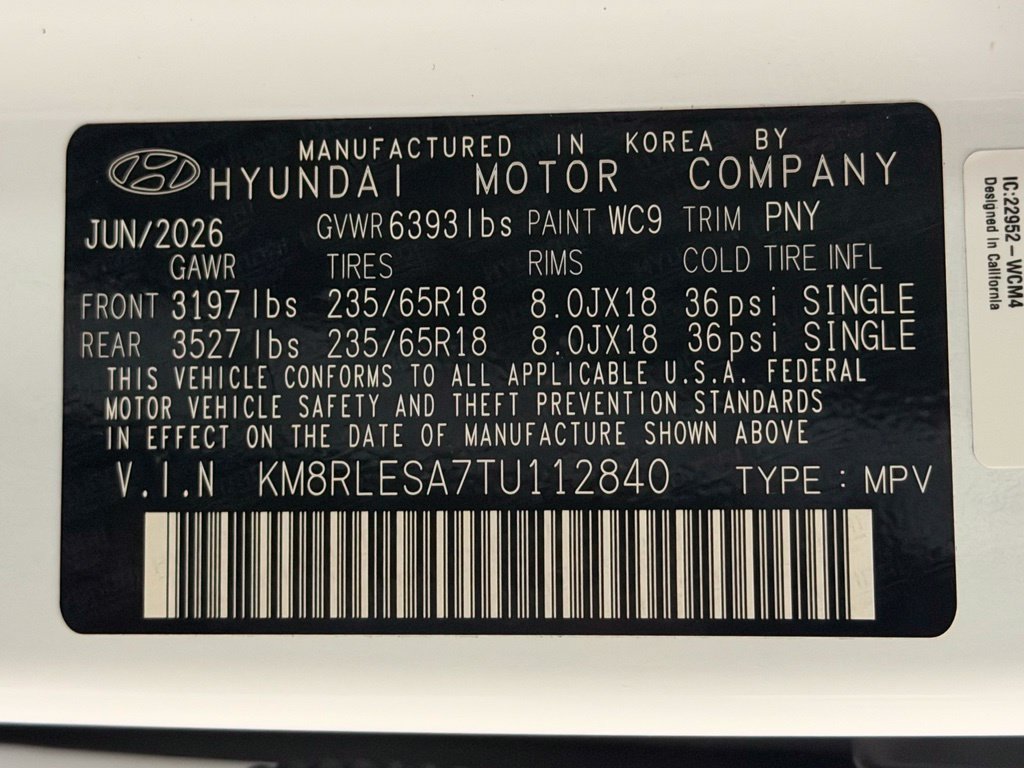 New 2026 Hyundai Palisade SEL AWD/4WD image 27