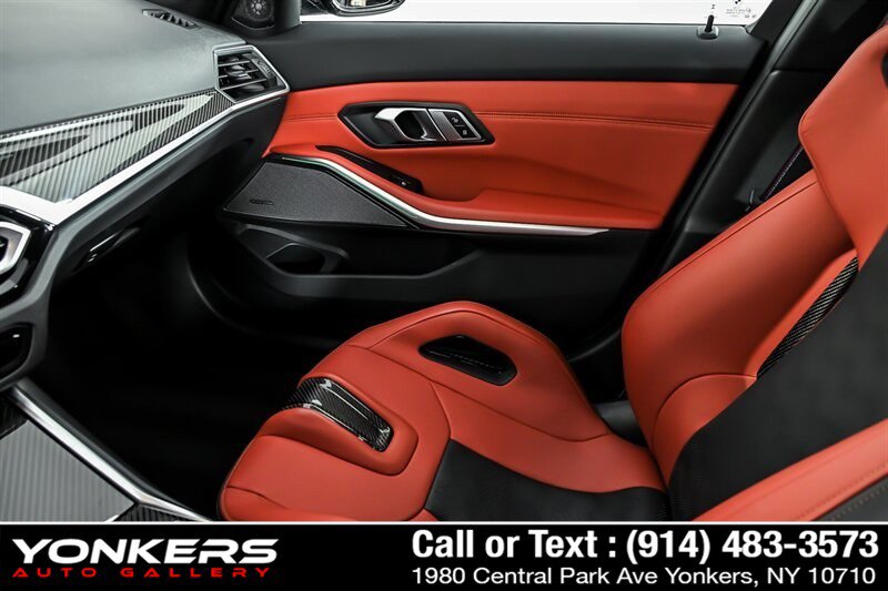 Used 2023 BMW M3 Competition w/ Parking Assistance Package RWD image 23
