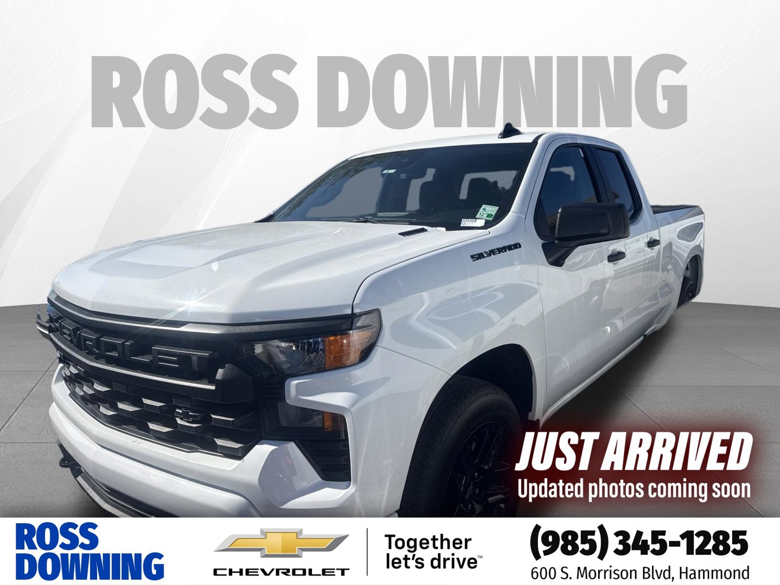 Used 2026 Chevrolet Silverado 1500 Custom w/ LPO, Dark Essentials Package RWD image 1