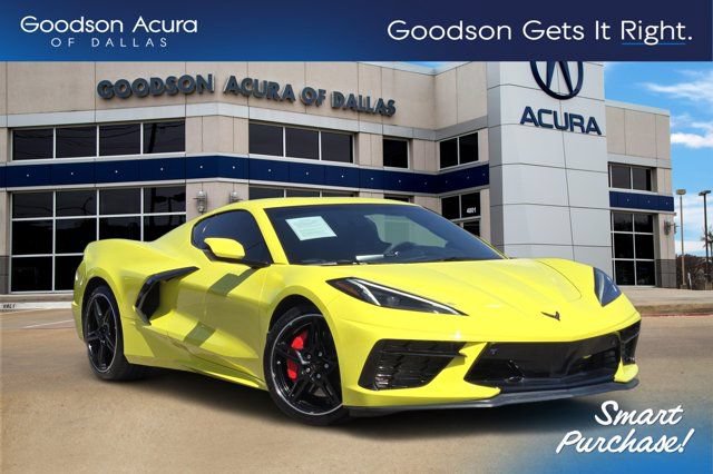 Used 2023 Chevrolet Corvette Stingray Premium Cpe w/ Z51 Performance Package RWD image 1