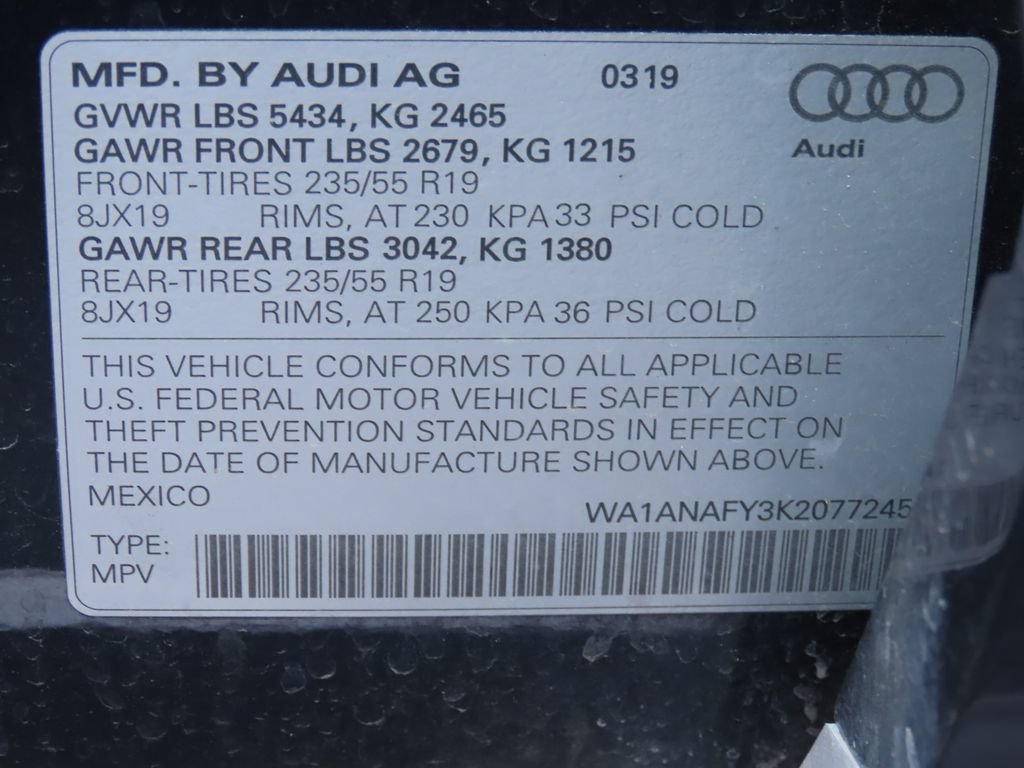 Used 2019 Audi Q5 2.0T Premium w/ Convenience Package AWD/4WD image 21