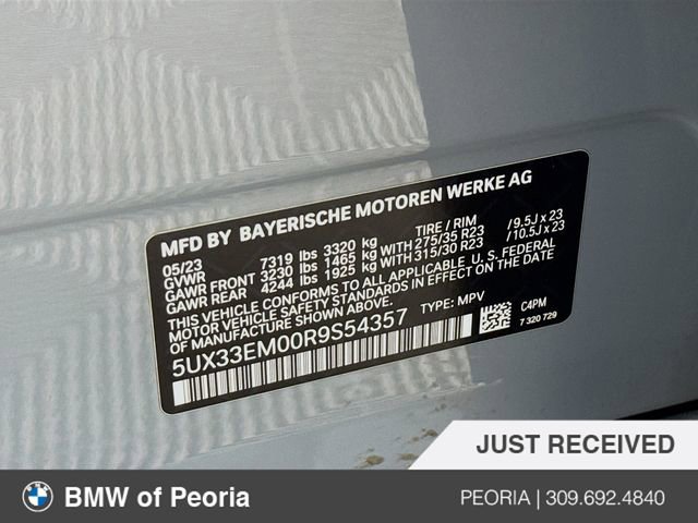 Used 2024 BMW X7 M60i w/ Executive Package image 34