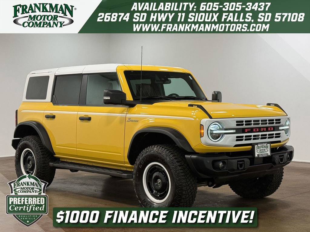Used 2023 Ford Bronco Heritage Edition