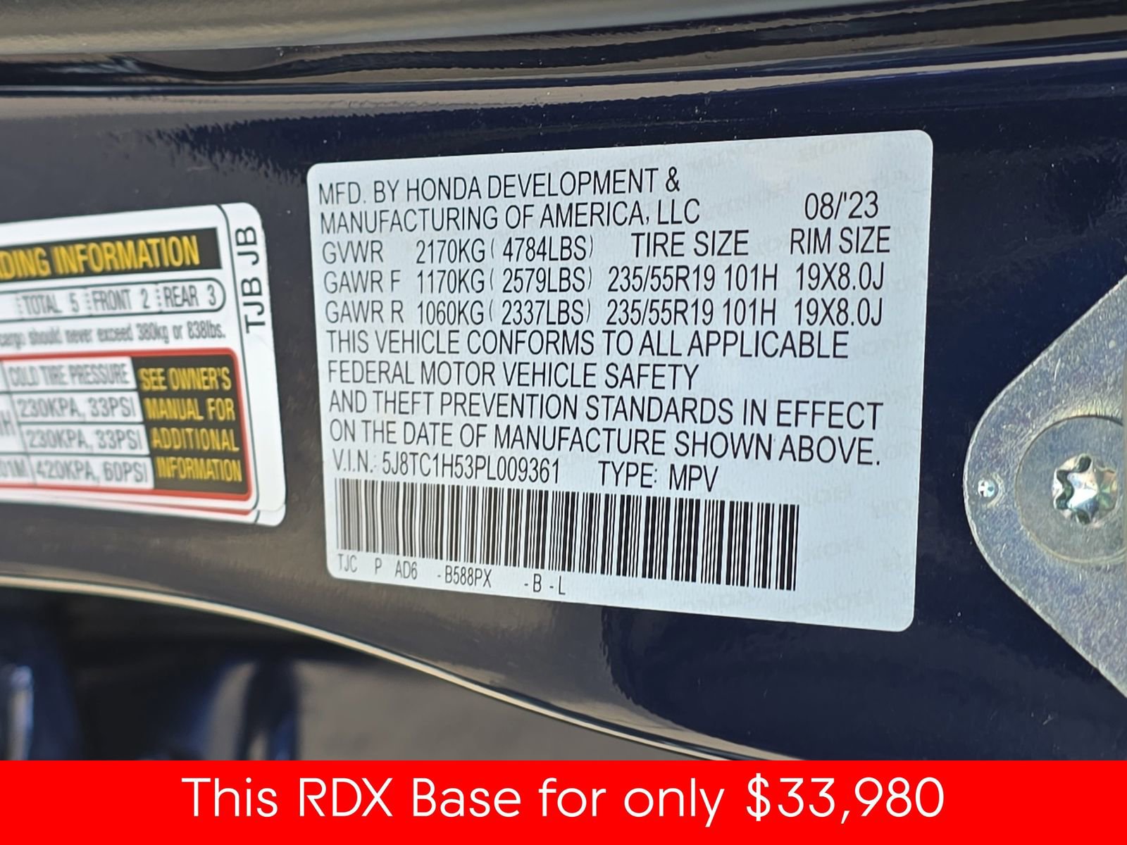 Used 2023 Acura RDX w/ Technology Package image 42