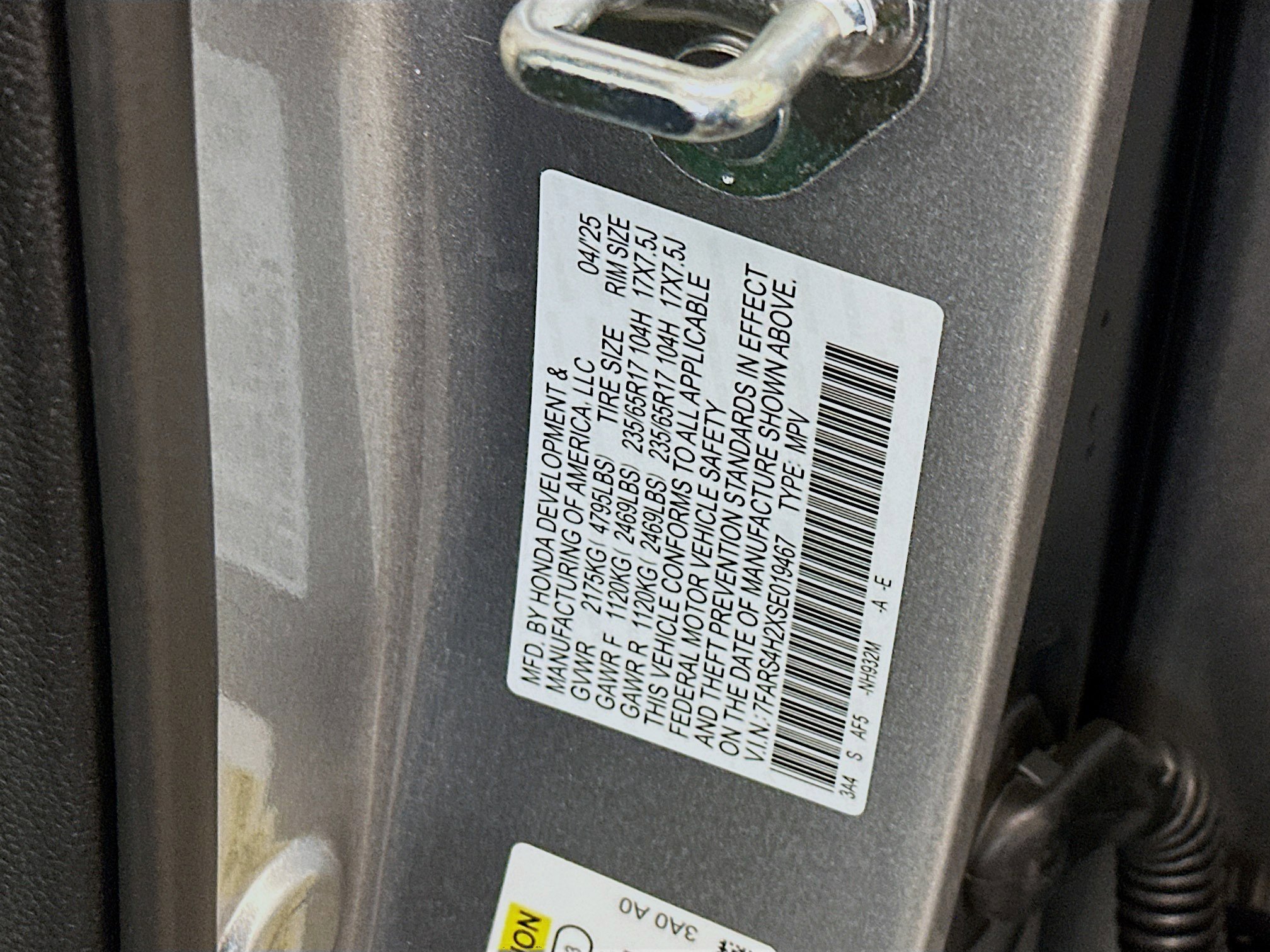 Used 2025 Honda CR-V LX image 12