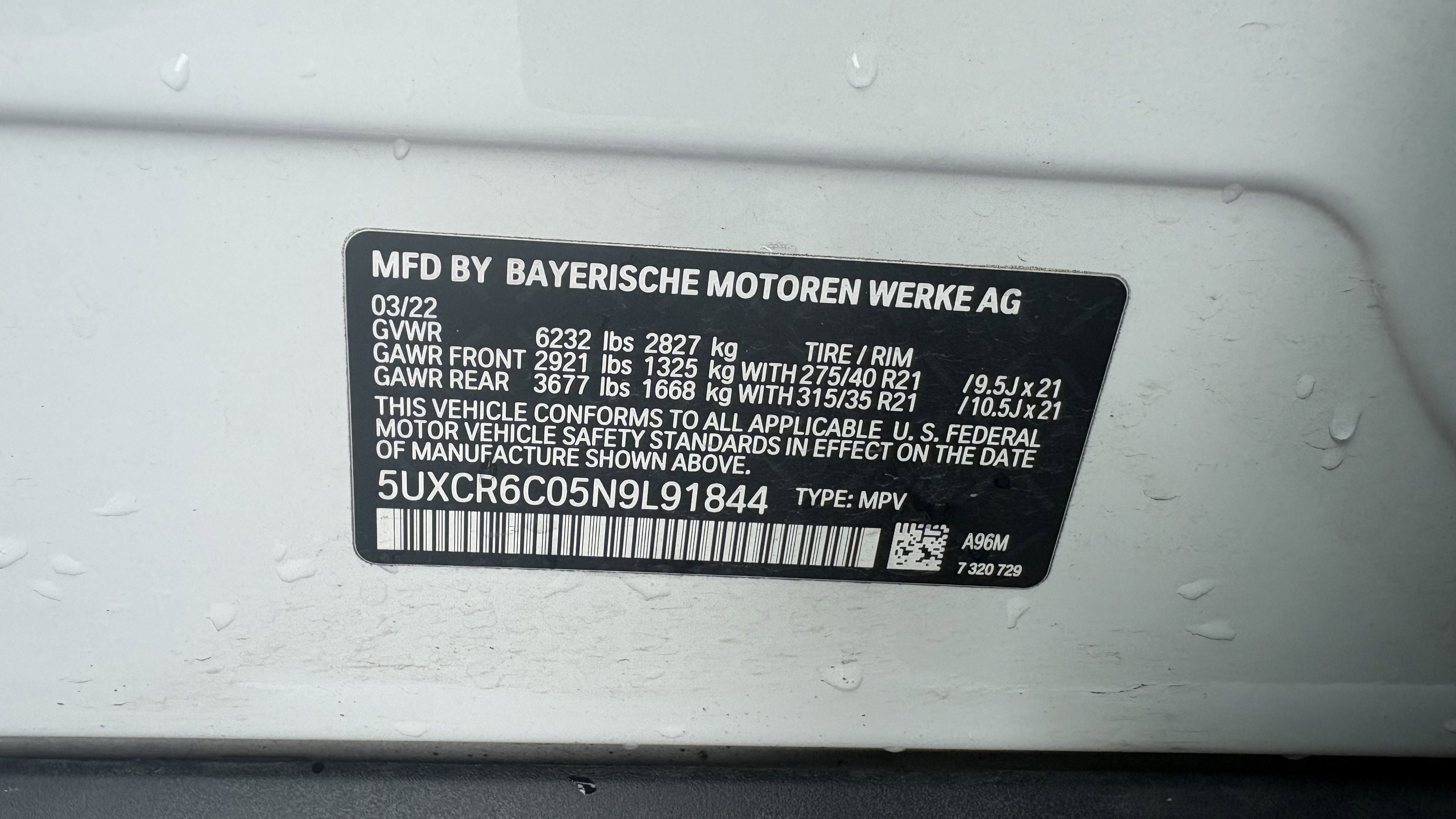 Certified 2022 BMW X5 xDrive40i AWD/4WD image 34